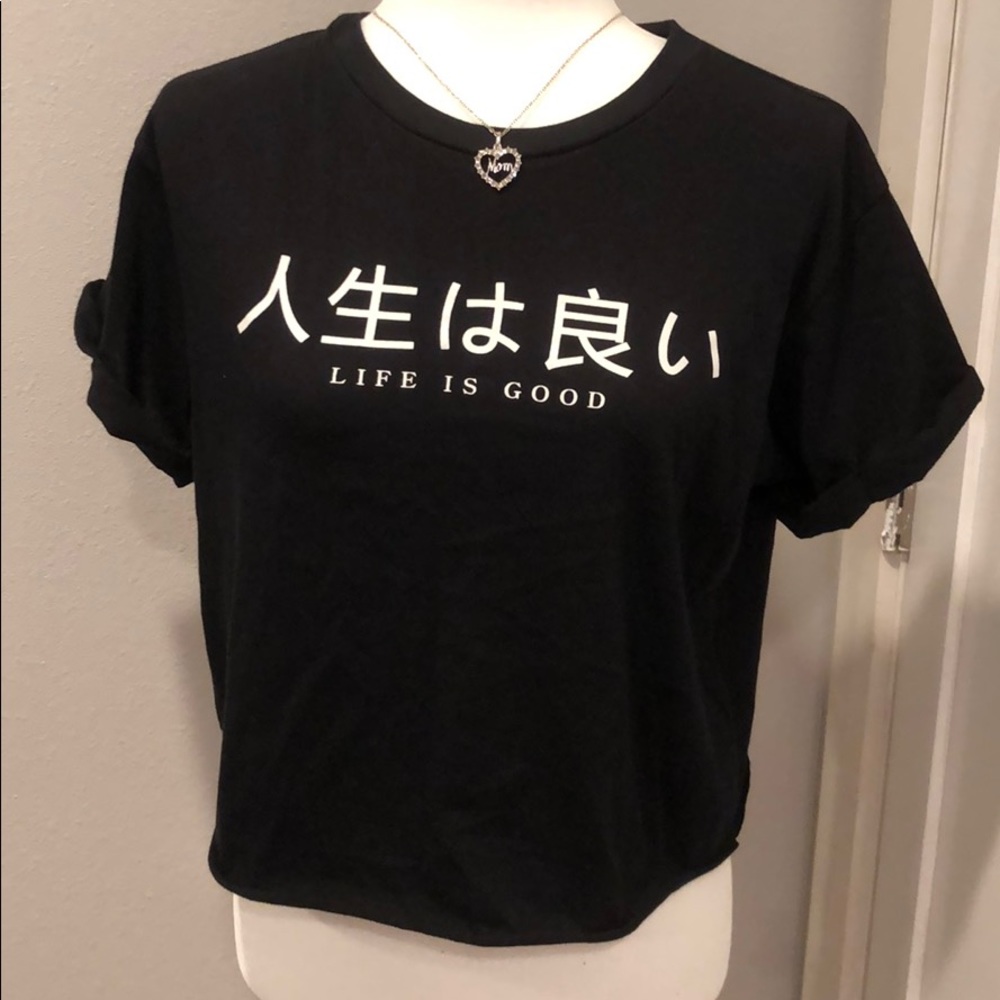 Black shirt